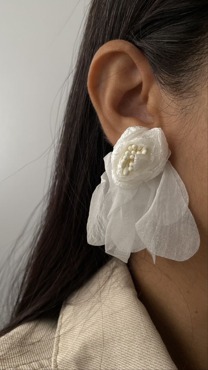 گوشواره پارچه ای