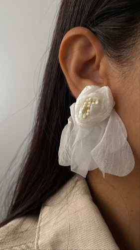 گوشواره پارچه ای